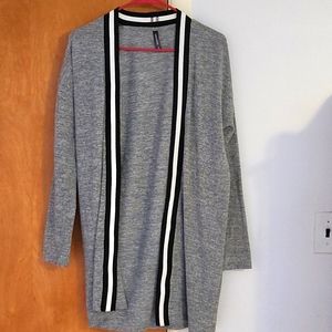 massini gray cardigan